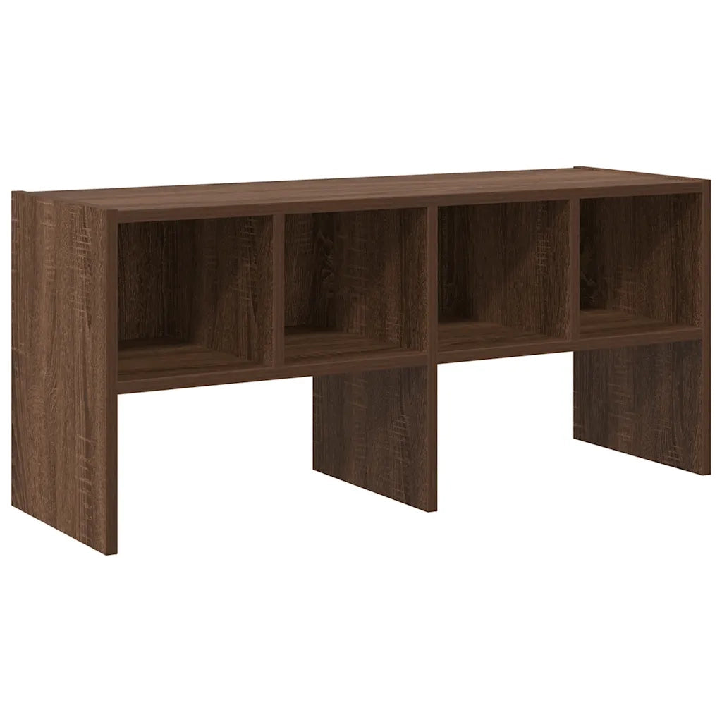 Scarpiera Impilabile Rovere Marrone 89,5x30x40 cm 858851