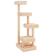Albero per Gatti 45,5x49x103 cm in Legno Massello di Pino CFW4715949