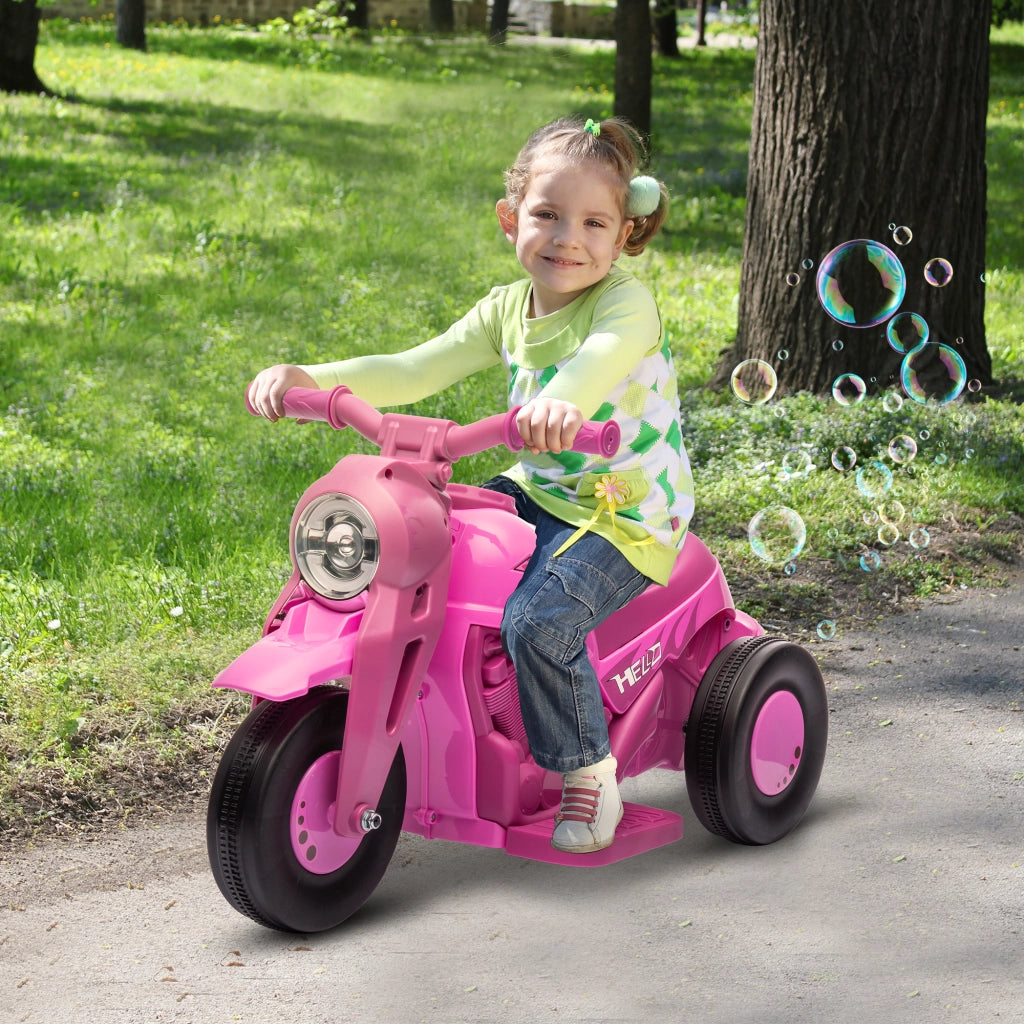 Moto elettrica bambini 2-5 anni ¨C Minimal ¨C rosa