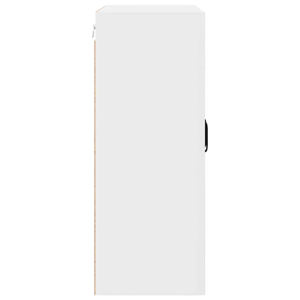 Mobile da cucina rettangolare con ampio spazio contenitivo 60 x 31 x 80 cm legno composito bianco 02_0053723