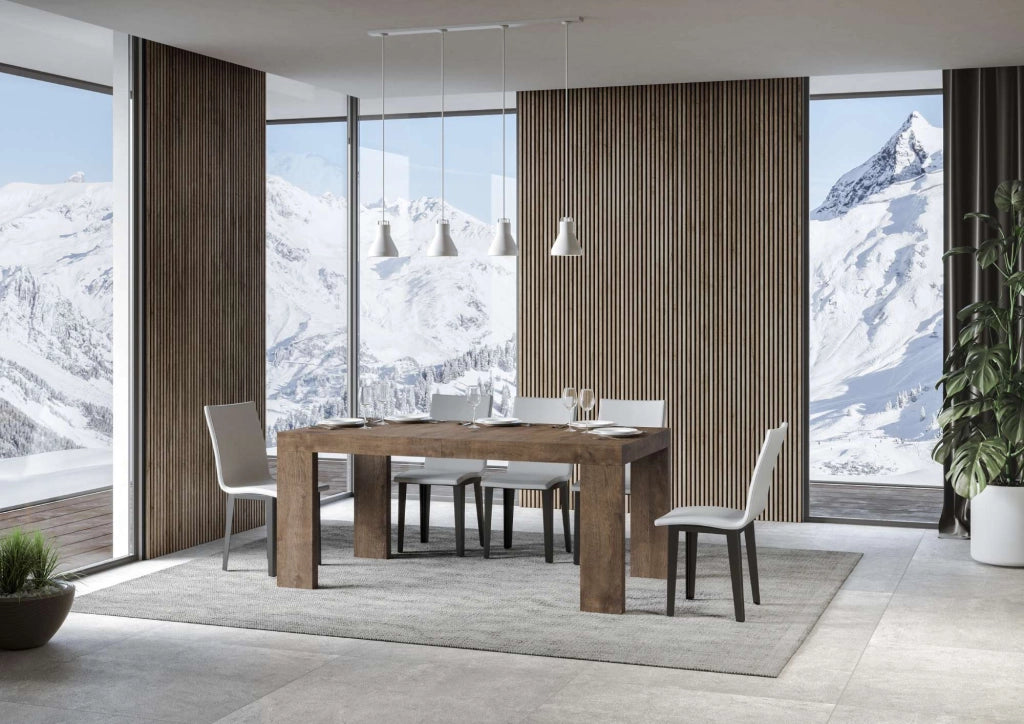 Tavolo Allungabile 200/460x90x77 cm Roxell Noce