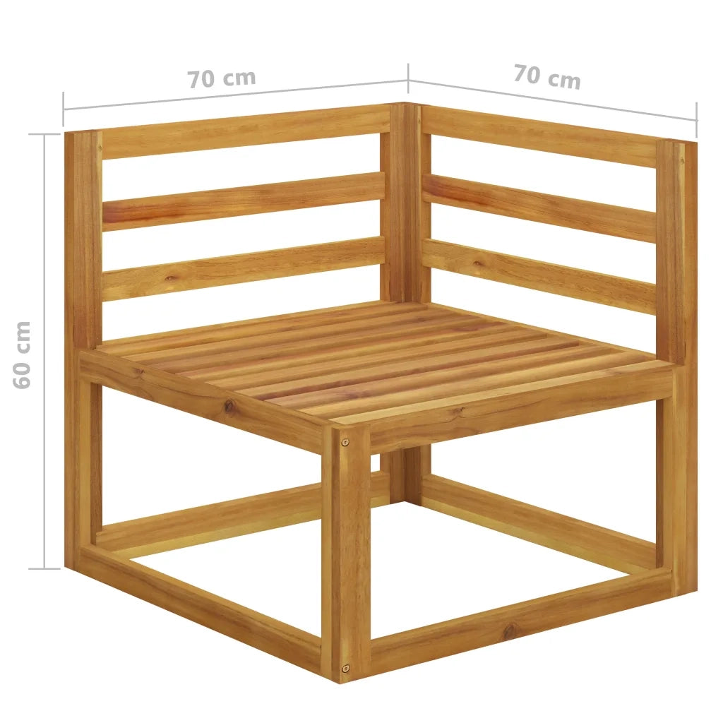 Panchina da Giardino a 2 Posti con Cuscini Bianco Crema 3068852
