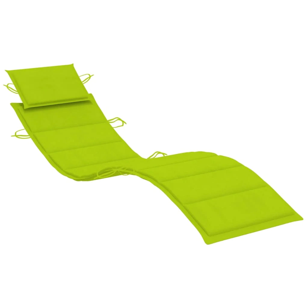 Lettino prendisole sedia a sdraio lettino prendisole letto da giardino mobili da esterno per patio con tavolo e cuscino legno di acacia 02_0012622