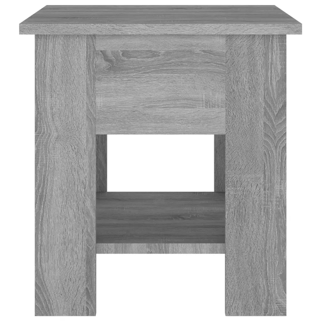 Tavolino da Salotto-Tavolino da soggiorno-Tavolo Grigio Sonoma 40x40x42 cm Legno Multistrato
