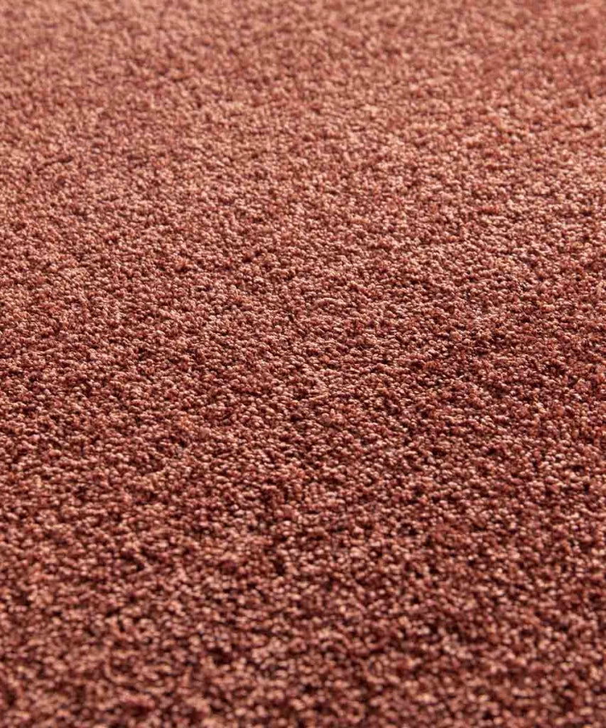 Tappeto FEEL TERRACOTTA cm.120x170 tinta unita moderno, pelo morbido resistente e lavabile in lavatrice