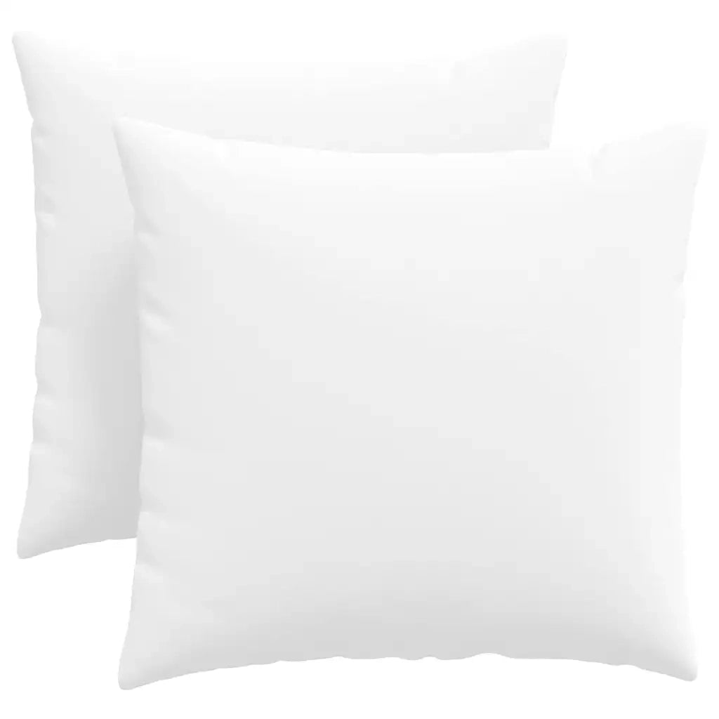 Cuscini da Divano 2 pcs Bianco 45 x 45 cm Tessuto 42013922