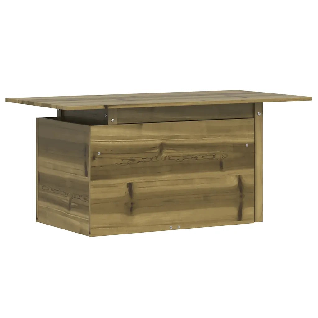 Tavolo da Giardino 100x50x75 cm in Legno Impregnato di Pino 844912