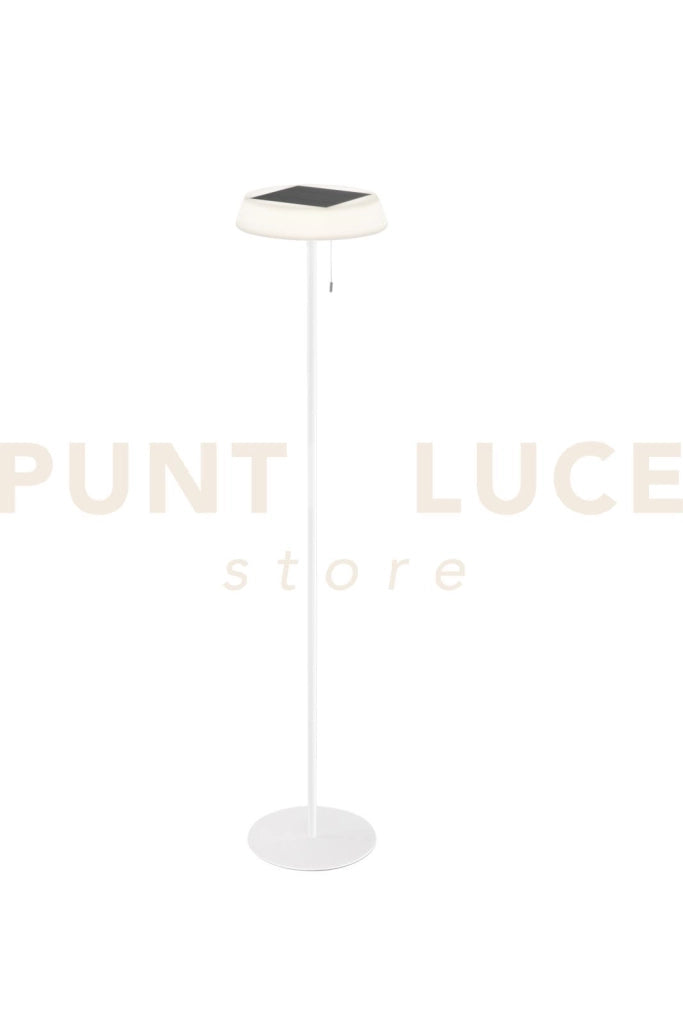 PIANTANA SOLARE RICARICABILE LED JIN BIANCA 3W 180LM 3000K DIMMERABILE IP54 D300XH1500MM