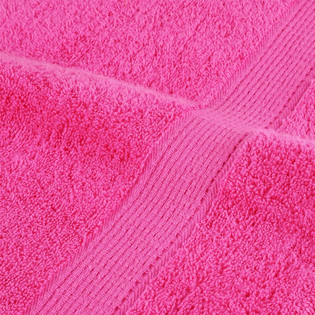 Asciugamani Premium SOLUND 4 pz | Teli per bagno Rosa 30x30 cm 600 g/m2