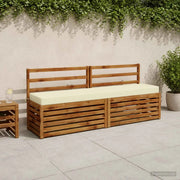 Cuscino per panchina SOEST 100% Poliestere Crema 949984