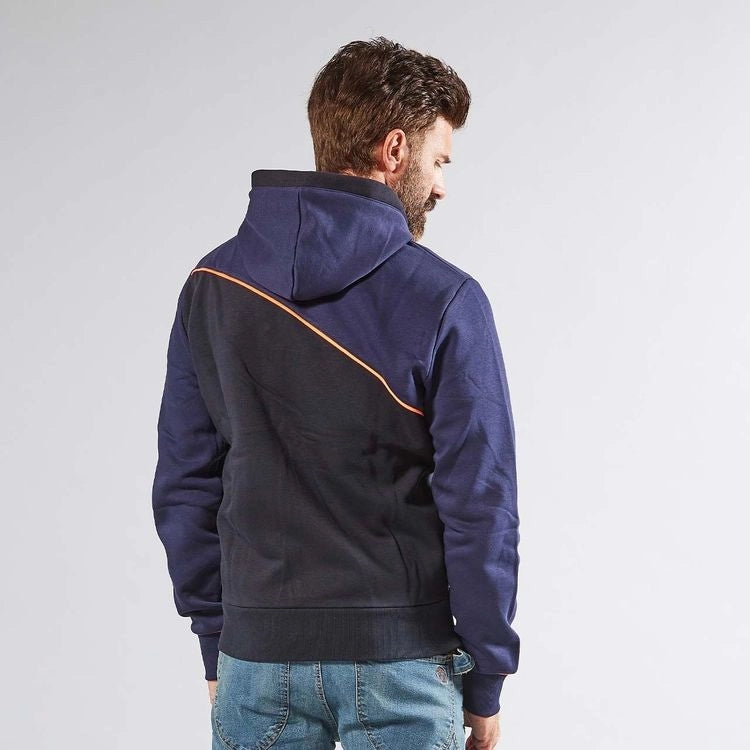 Felpa Full Zip con Cappuccio Jupiter Upower Deep Blue M