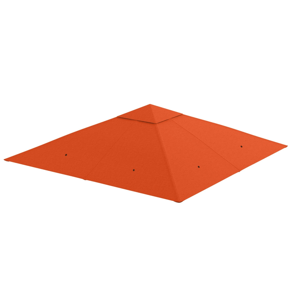 Tetto sostitutivo per gazebo da giardino ¨C Minimal ¨C Poliestere, 2.98x2.95 m, arancione