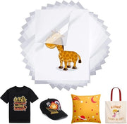 Folie di trasferimento DTF A4 doppia faccia - trasmittente del calore T-shirt tessuto sublimazione - 30 pezzi