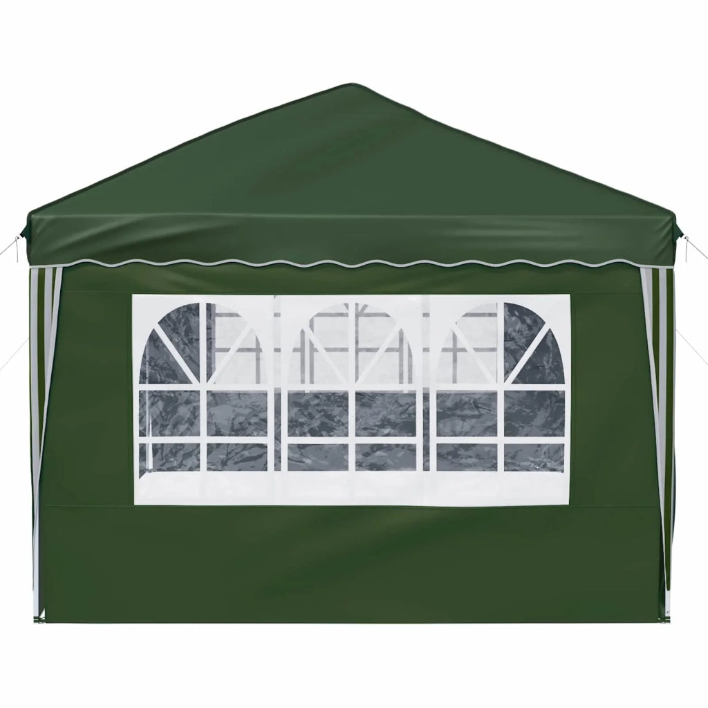 Tenda per feste a pop-up-Gazebo 575 x 288 x 245 cm Verde