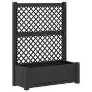 Vaso Grande con Direzione Antracite 99,5 x 43 x 133,5 cm PP 42041724