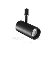 SPOT LED PER SISTEMA BINARIO SHIFT NERO IN METALLO 24W 3000K 2040LM Ø85xH234MM