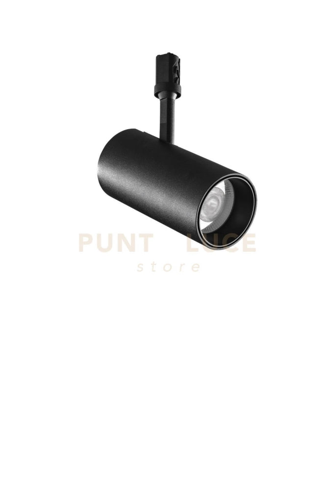 SPOT LED PER SISTEMA BINARIO SHIFT NERO IN METALLO 24W 3000K 2040LM Ø85xH234MM