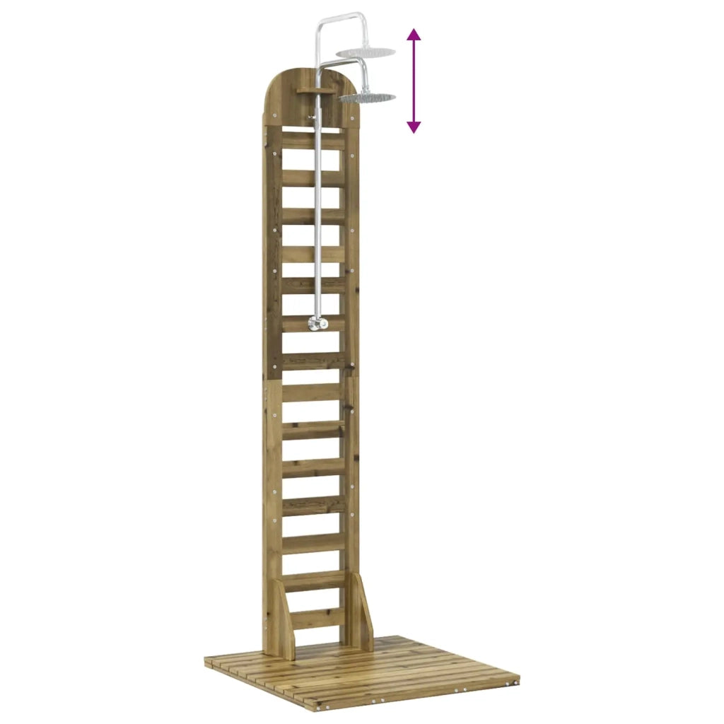 Doccia da esterno 223 cm Naturale 886331