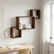 Scaffale da parete A parete Rovere Fumo 91,5 x 15 x 76 cm 8012120