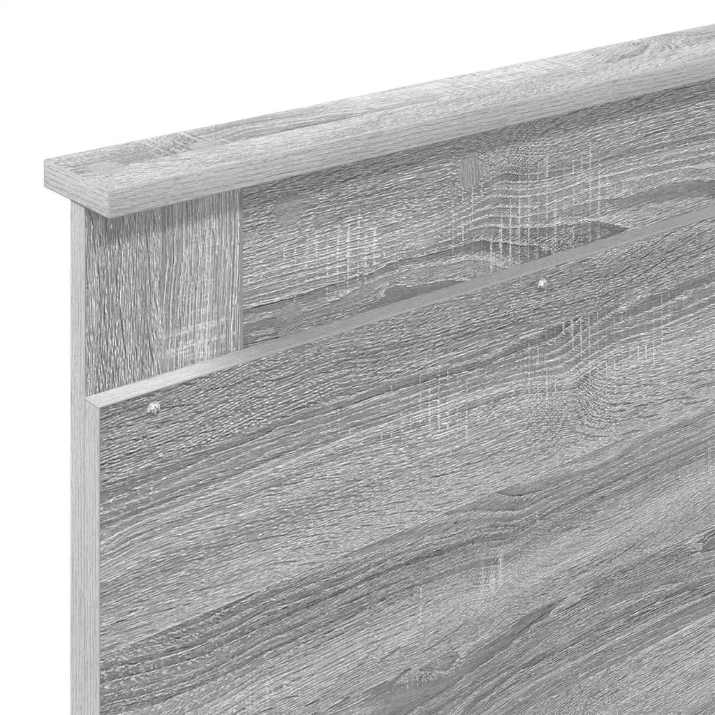 Testiera | Testata con Testiera | Testata Grigio Sonoma 75 cm Legno multistrato