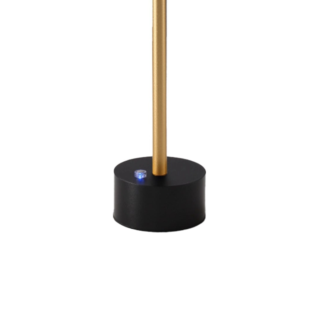 Lampada da tavolo nero-oro LED 5W 3000K touch SAM Milagro