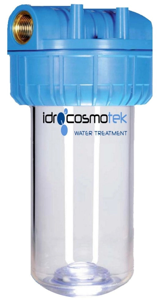 1pz depuratore filtro di acqua 3 pezzi gr.7" attacco 3/4 cod:ferx.26291