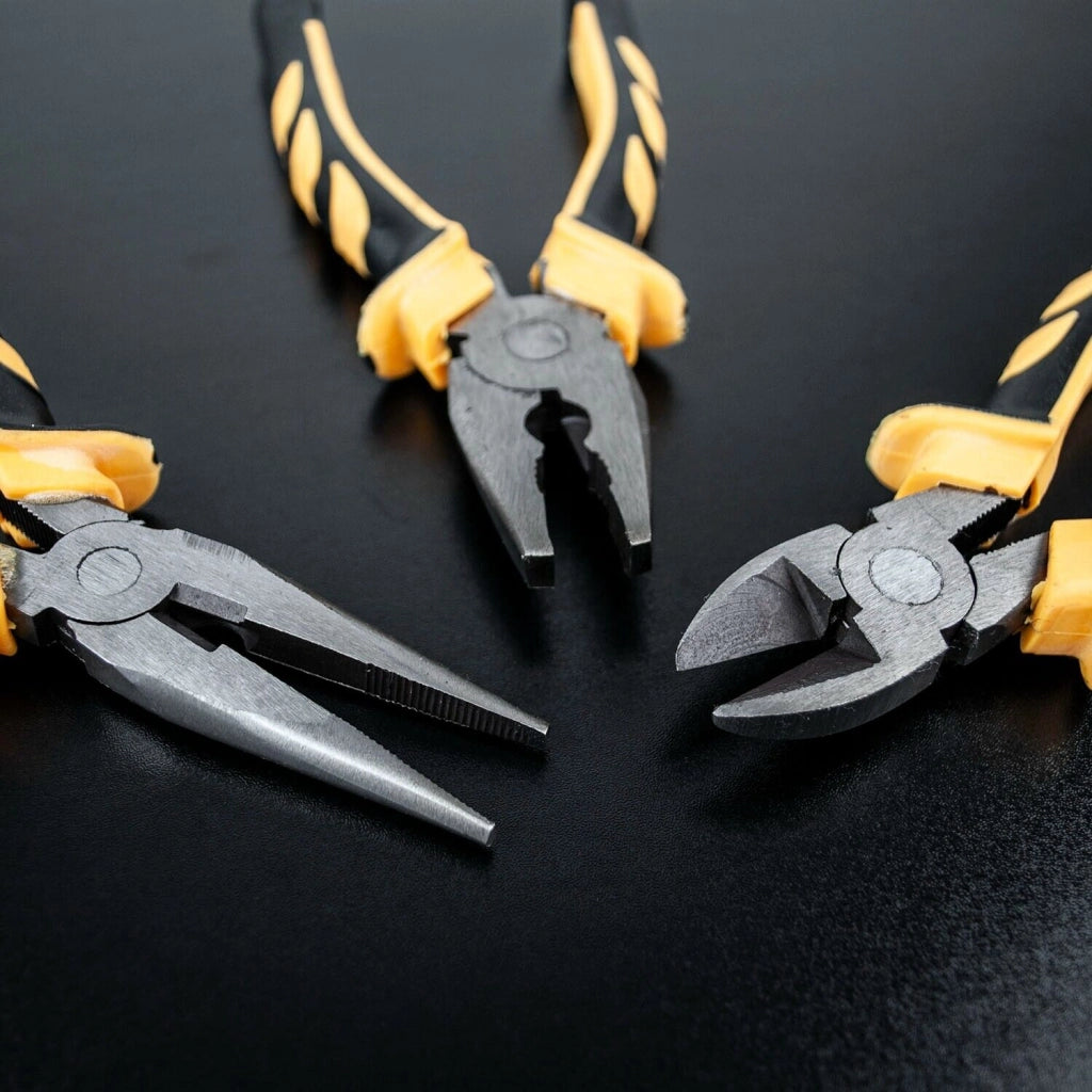 Set pinze combinato 3 pezzi ¨C Minimal ¨C con manici morbidi