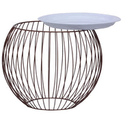 Tavolino da Salotto Oro Ø 41 cm 287658