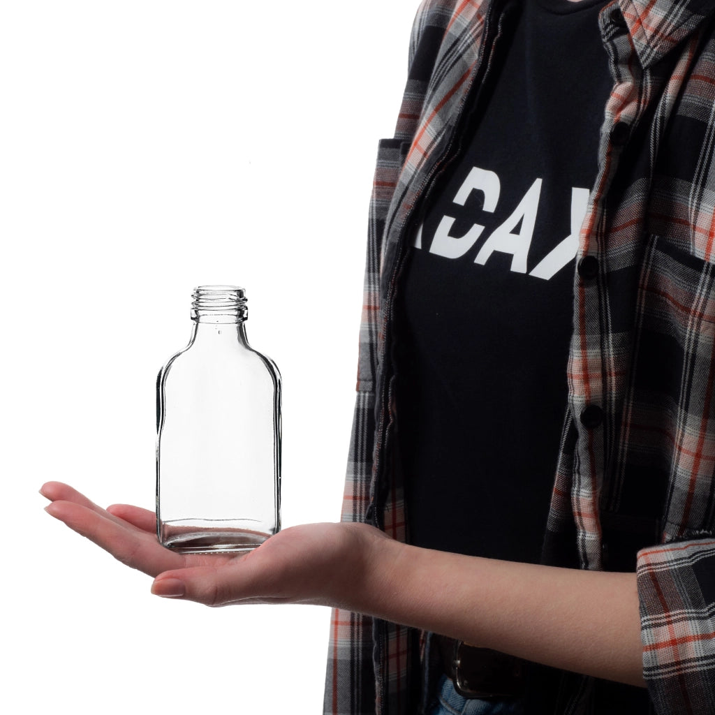 KADAX Flask Bottle 100ml Con Tappo Oro 50pz.