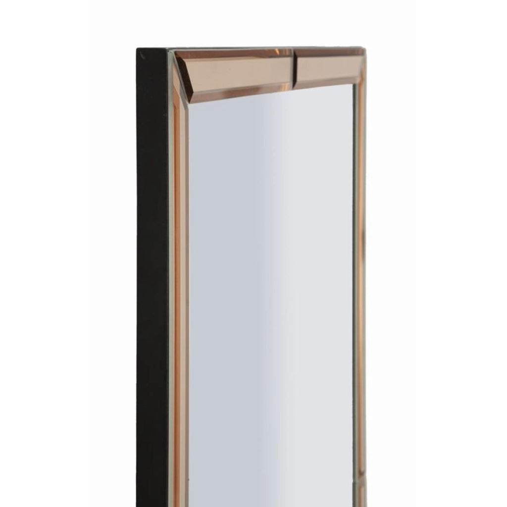 Specchio con Cornice VKH700, Rosa, MDF, 150x55x2 cm