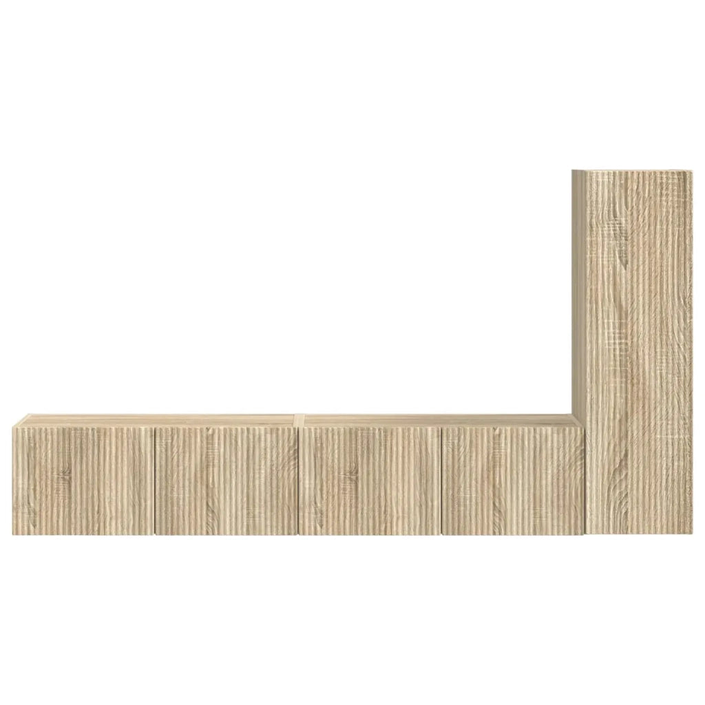 Set mobile TV 3 pcs Rovere Sonoma Legno multistrato 3408990