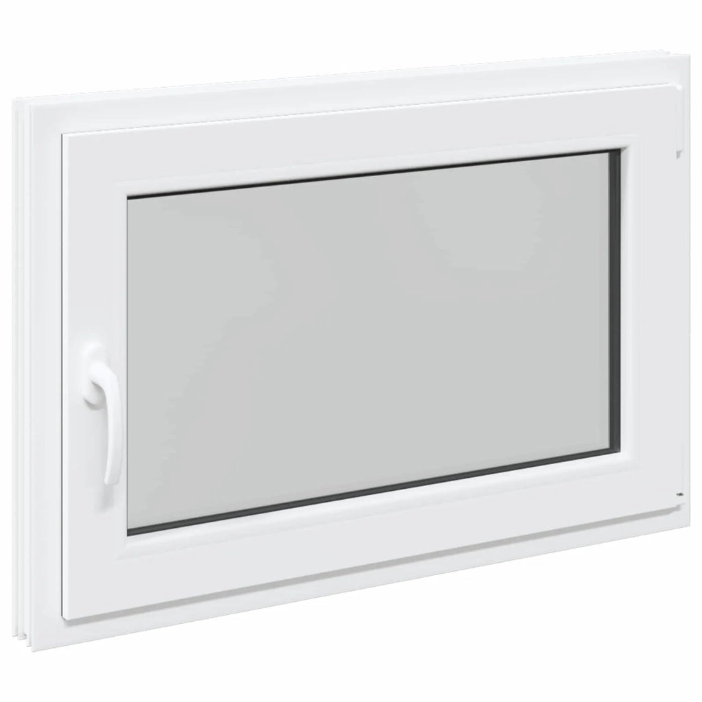 Finestra per Soffitta RISOR 90 x 60 cm PVC e Vetro Bianco CFW9580302