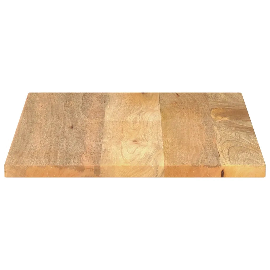 Piano per Tavolo 90x50x3,8 cm Rettangolare Legno Massello Mango 371525