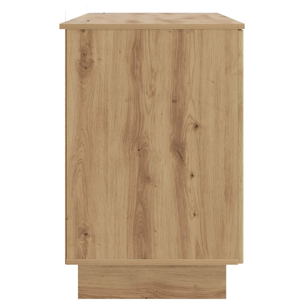 Scrivania | Tavolo da Ufficio Rovere Artigianale Legno ingegnerizzato
