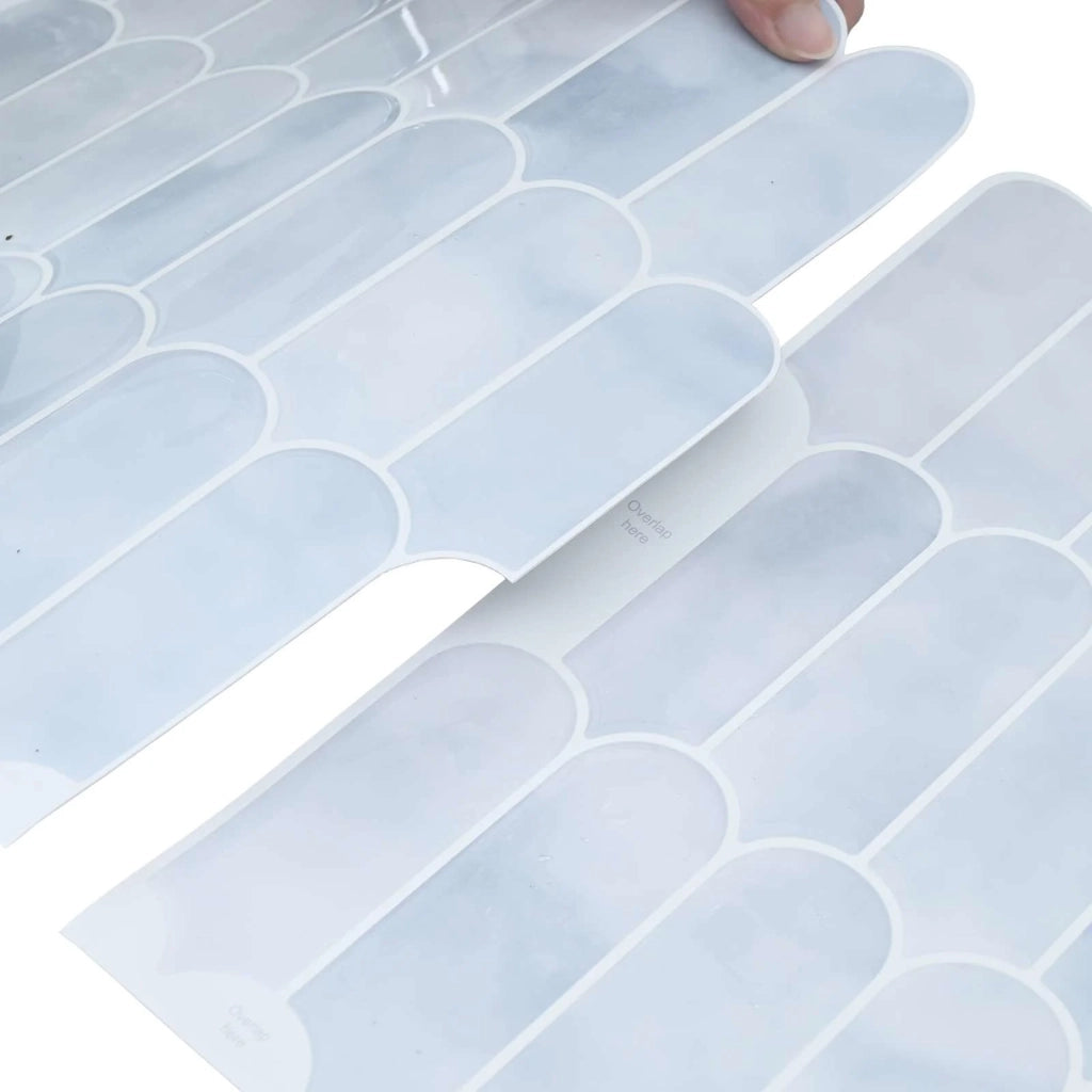 Piastrella Piuma 10 pz Azzurro 30 x 30 cm Poliuretano e PET CFW5607186