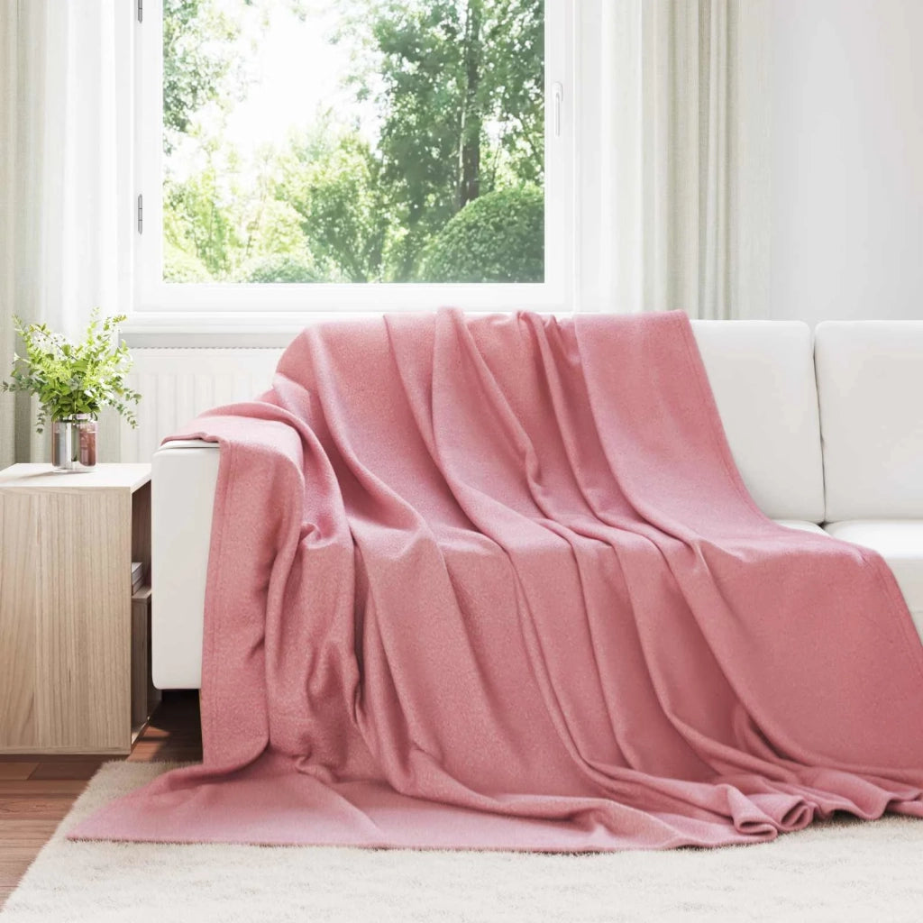 Coperta Rosa 240 x 220 cm Panno 42017043