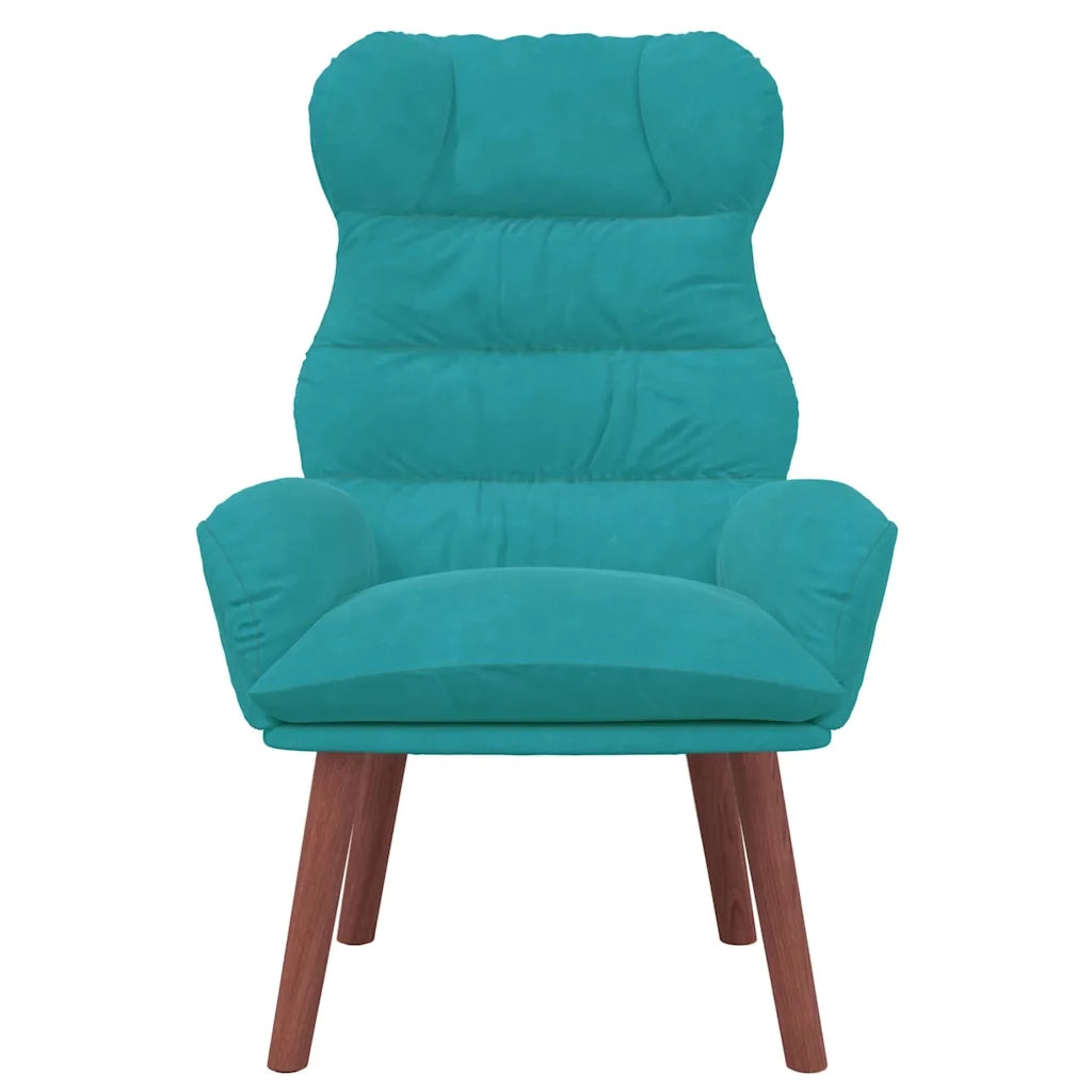 poltrona Turchese 69 x 74 x 93 cm Velluto 42001896