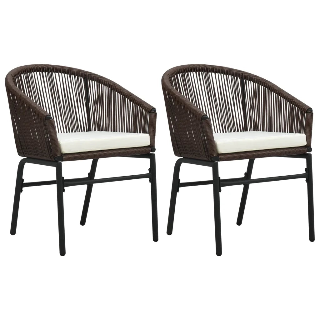 Set Mobili da Pranzo per Giardino 3 pz Marrone 3099245