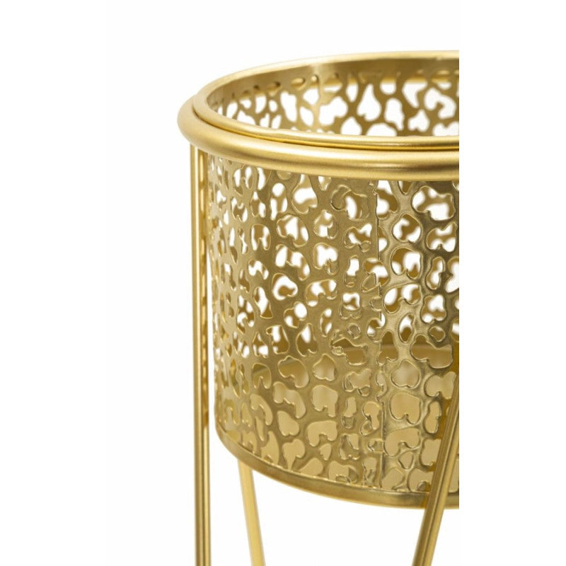 Porta Vasi Glod Coppia cm 21x20x46-18x18x32
