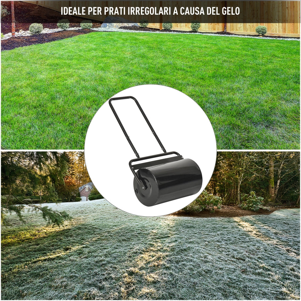 Rullo da Giardino - Xylo - Metallo Nero 32x50cm 38L
