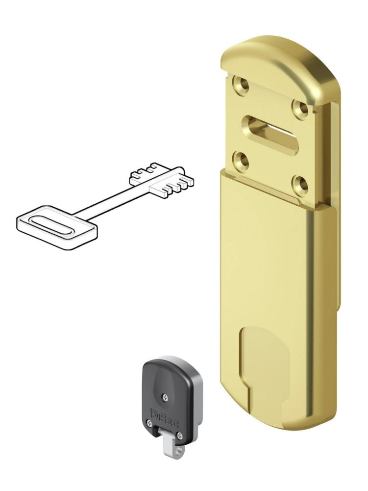 1pz protector magnetico mg220 per doppia mappa oro lucido  pvd cod:ferx.12728