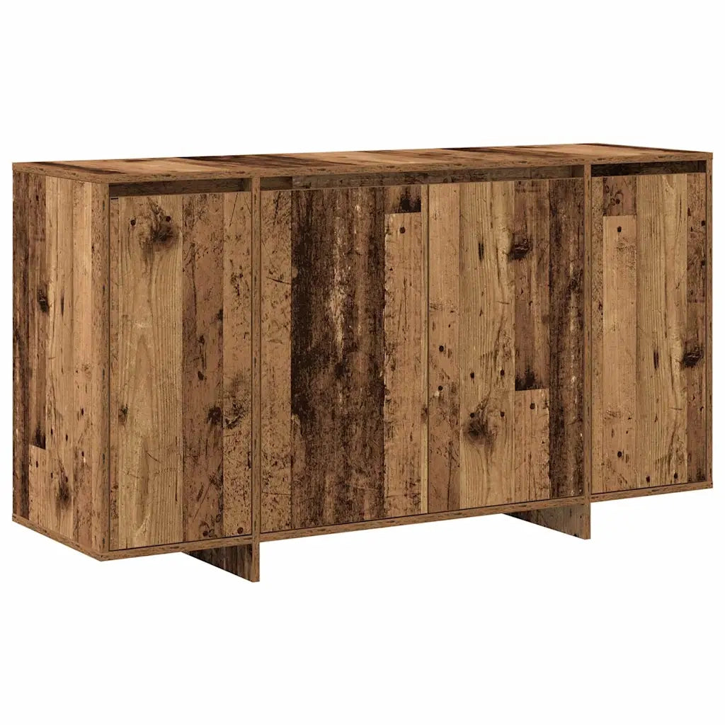 Credenza | Madia | Buffet da pranzo | Armadio da pranzo Legno vecchio 135 x 41 x 75 cm Legno multistrato