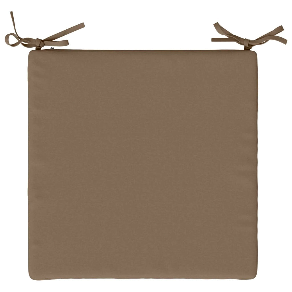 Cuscini per Sedia in 4 Pezzi SOEST 4 pz 100% Poliestere Tortora 944500