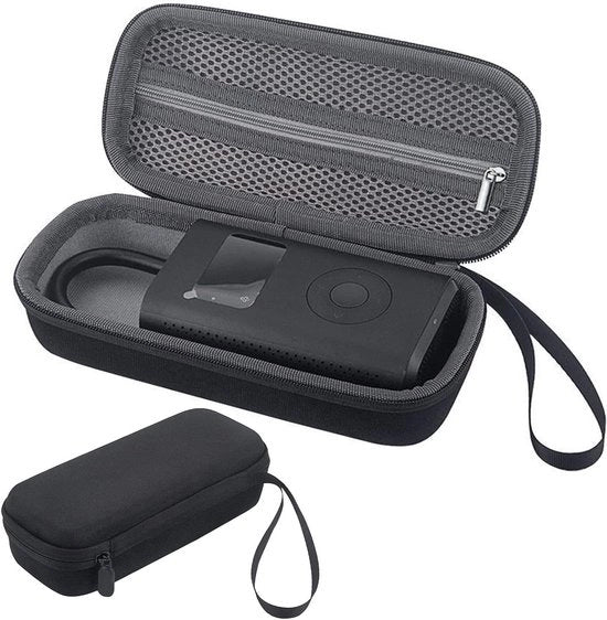 Casco protettivo rigido per laptop e compressore d'aria, contenitore per batterie incluso.
