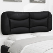 Cuscino Testiera Hvar Nero 120 cm in Similpelle 374568