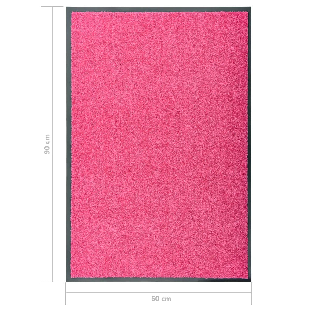 Zerbino | Tappetino Lavabile Rosa 60x90 cm