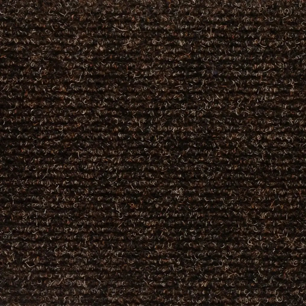 Tappetini per scale autoadesivi 15 pz | Gradini per Scale 60x25 cm marrone rettangolari