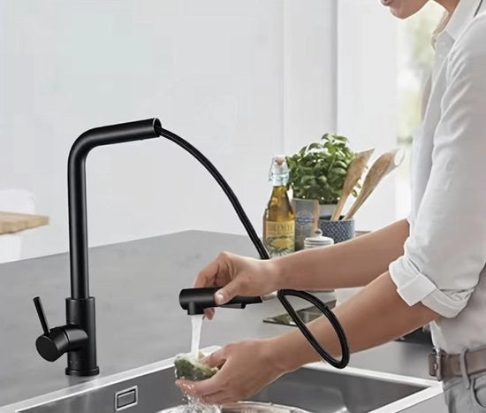 Entraia con Sbraccio 360° Rotativo e Sprezzante con Sostegno Estensibile, Efficace Economizzatore d'Acqua