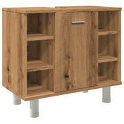 Armadietto Bagno | Armadio da bagno Artigianale 60x32x53,5 cm Legno Multistrato