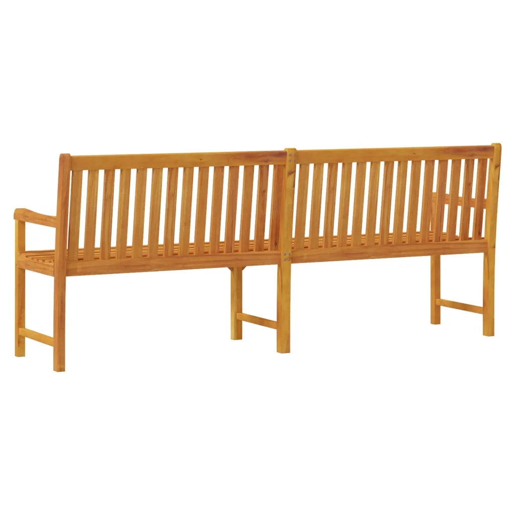 Panchina da Giardino | Panca da Giardino 219 cm in Legno Massello d'Acacia